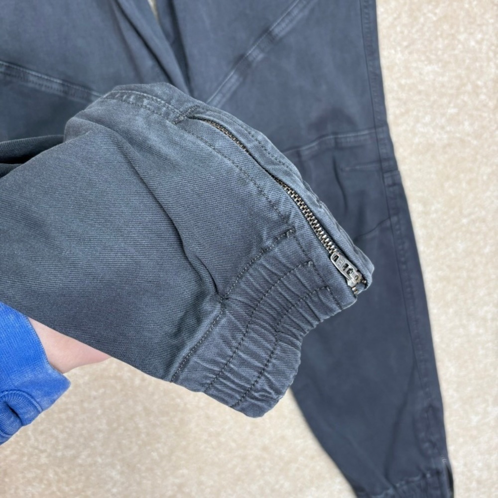 SPANX Jogger Pants Size Small Gray Utility Cargo Stretch Casual - Picture 5 of 8